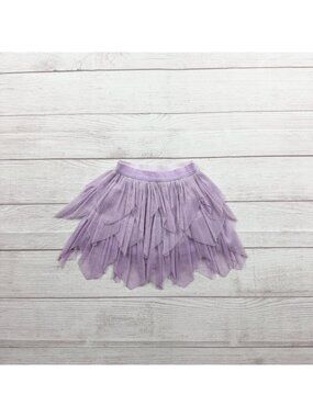 Afton Street Lavender Layer Tulle Skirt Tutu Elastic Waist Sparkle 12-18 Months
